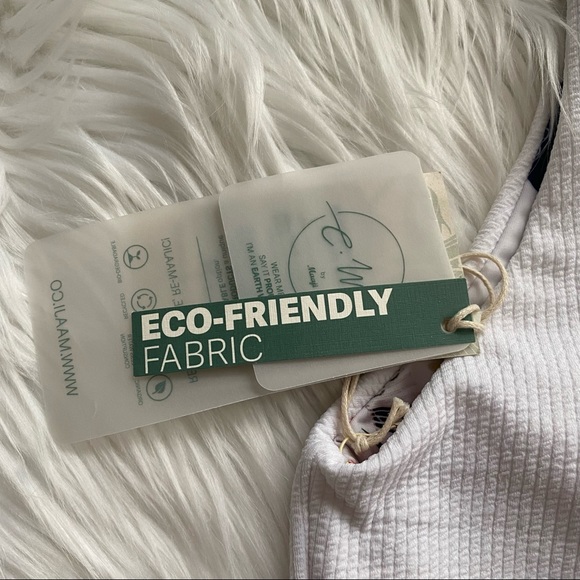 Maaji Sky White Town Sporty Bralette Bikini Top S - Picture 7 of 15